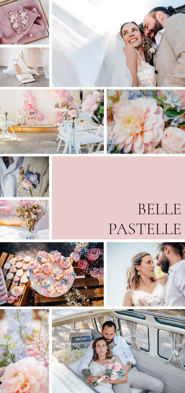 Hochzeitskonzept Belle Pastelle von Let's Marry Hochzeitsplanung Düsseldorf